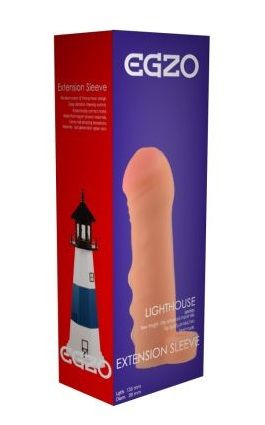 Удлиняющая насадка с подхватом LIGHTHOUSE - 15 см. - EGZO - в Санкт-Петербурге купить с доставкой