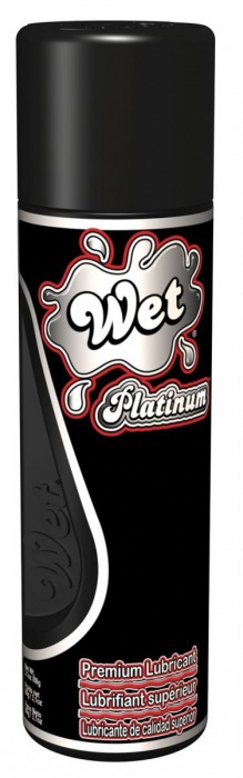 Гель-лубрикант на силиконовой основе Wet Platinum - 93 мл. - Wet International Inc. - купить с доставкой в Санкт-Петербурге