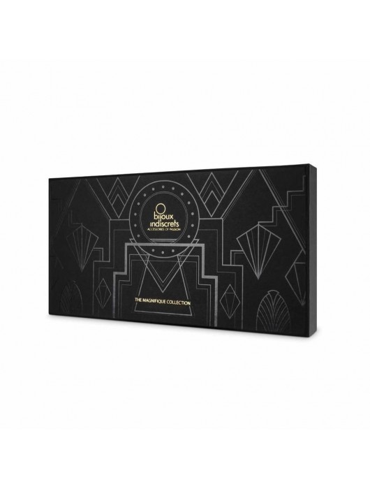 Серебристое украшение в виде плети MAGNIFIQUE NECKLACE WHIP - Bijoux Indiscrets купить с доставкой