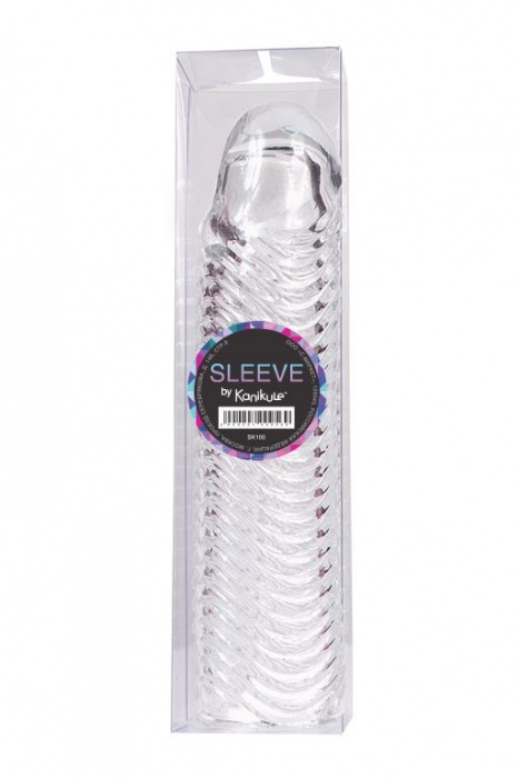 Увеличивающая насадка с ребрами Kanikule - 17 см. - Kanikule - в Санкт-Петербурге купить с доставкой