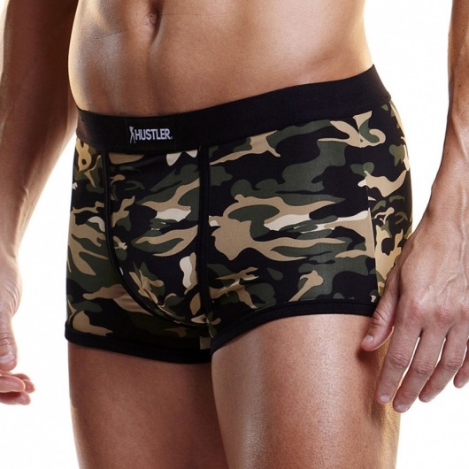 Мужские боксеры на узкой резинке - Hustler Lingerie купить с доставкой