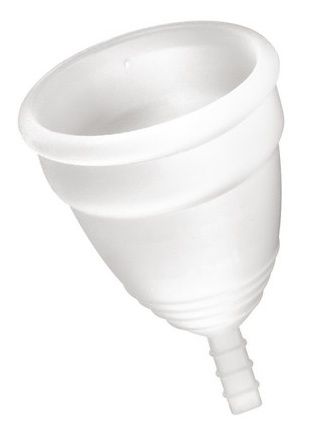 Белая менструальная чаша Yoba Nature Coupe - размер L - Yoba - купить с доставкой в Санкт-Петербурге