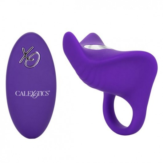 Фиолетовое перезаряжаемое эрекционное кольцо Silicone Remote Orgasm Ring - California Exotic Novelties - в Санкт-Петербурге купить с доставкой