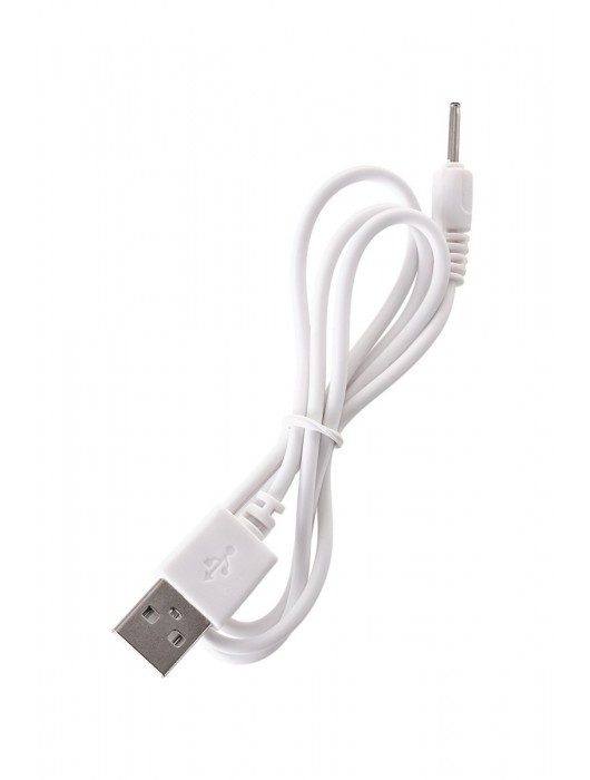 Розовый силиконовый вибратор с клиторальным стимулятором LIA - 19 см. - ToyFa