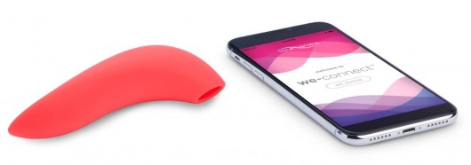 Розовый вакуум-волновой стимулятор клитора We-Vibe Melt - We-vibe
