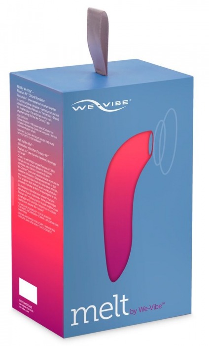 Розовый вакуум-волновой стимулятор клитора We-Vibe Melt - We-vibe