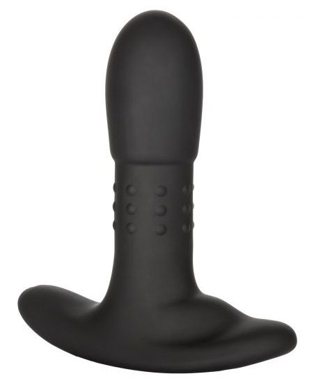 Черный массажер простаты с браслетом-пультом Eclipse Wristband Remote Beaded Probe - 12,75 см. - California Exotic Novelties - в Санкт-Петербурге купить с доставкой