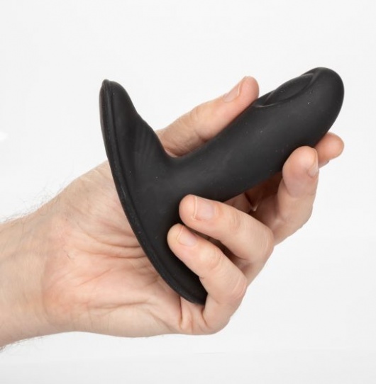 Черный массажер простаты с пультом-браслетом Eclipse Wristband Remote Pulsing Probe - 11,5 см. - California Exotic Novelties - в Санкт-Петербурге купить с доставкой