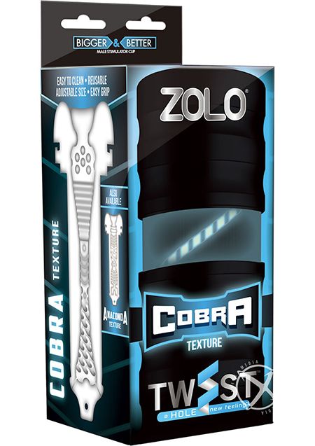 Мастурбатор Zolo Twist Cobra - Zolo - в Санкт-Петербурге купить с доставкой