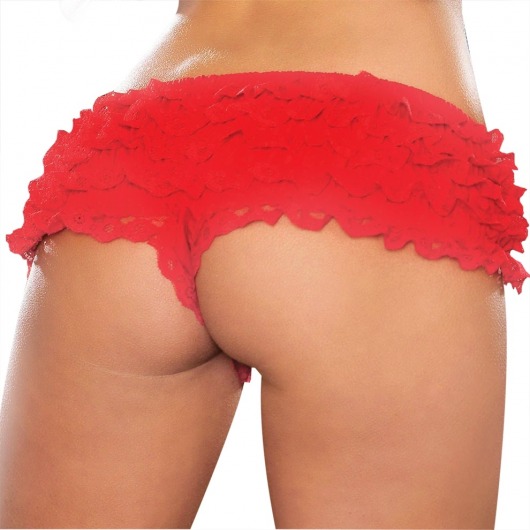 Помпезные шортики с рюшами - Hustler Lingerie купить с доставкой