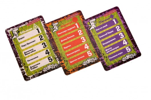 Настольная игра  Крокодил ВзрослоОтвязный - Фанты - купить с доставкой в Санкт-Петербурге