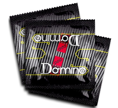 Ароматизированные презервативы Domino Karma - 3 шт. - Domino - купить с доставкой в Санкт-Петербурге