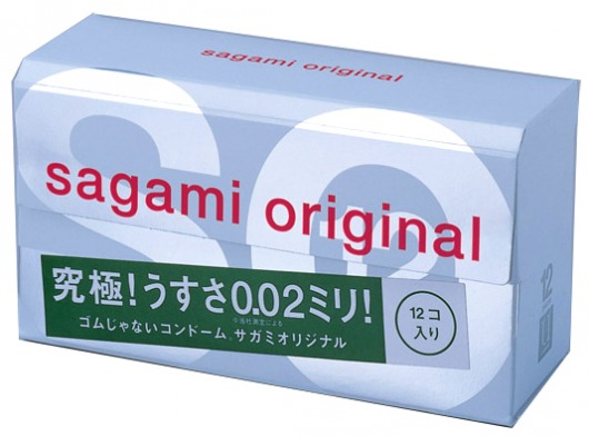 Ультратонкие презервативы Sagami Original - 12 шт. - Sagami - купить с доставкой в Санкт-Петербурге