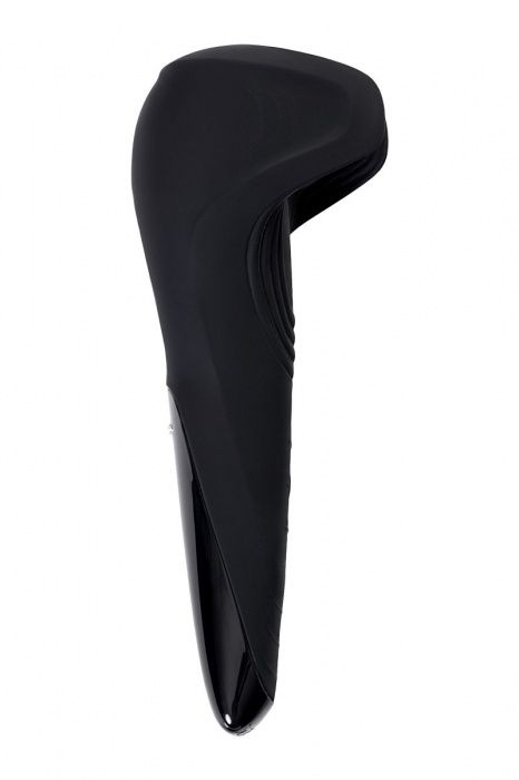 Чёрный нереалистичный мастурбатор с вибрацией Satisfyer Men Wand - Satisfyer - в Санкт-Петербурге купить с доставкой