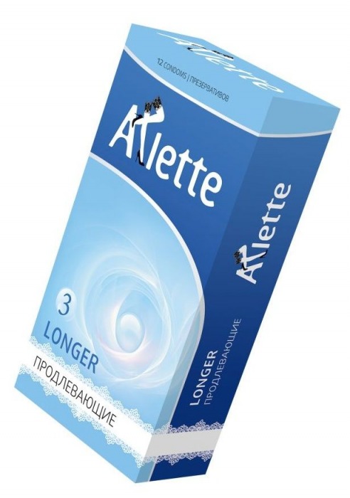 Презервативы Arlette Longer с продлевающим эффектом - 12 шт. - Arlette - купить с доставкой в Санкт-Петербурге