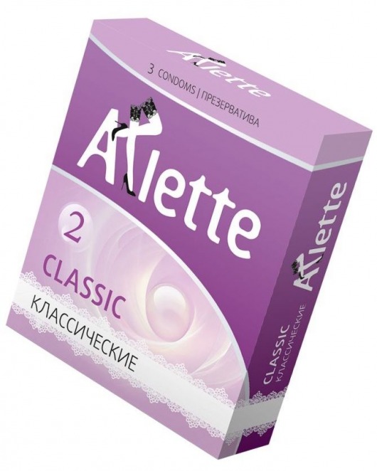 Классические презервативы Arlette Classic - 3 шт. - Arlette - купить с доставкой в Санкт-Петербурге