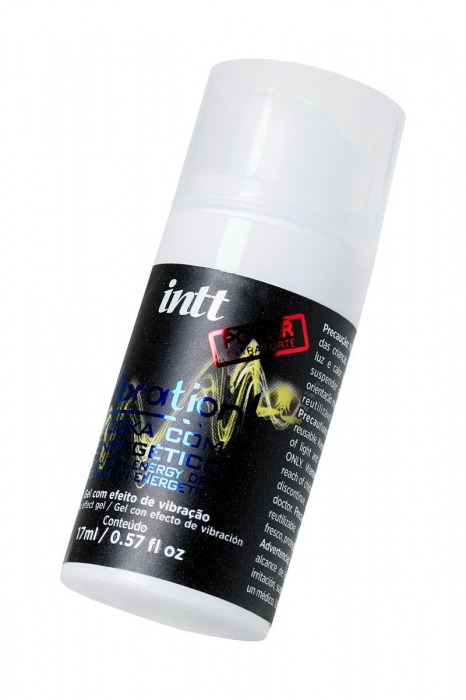 Массажный гель INTT VIBRATION Vodka mixed with energy drink с необычным ароматом и эффектом вибрации - 17 мл. - INTT - купить с доставкой в Санкт-Петербурге