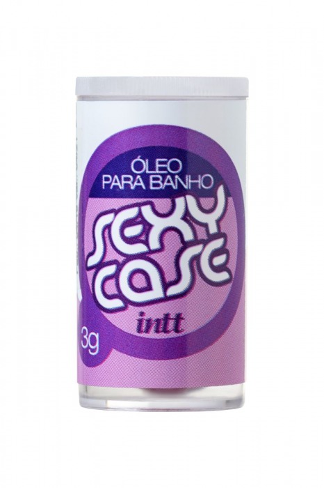 Масло для ванны и массажа SEXY CASE с приятным ароматом - 2 капсулы (3 гр.) - INTT - купить с доставкой в Санкт-Петербурге