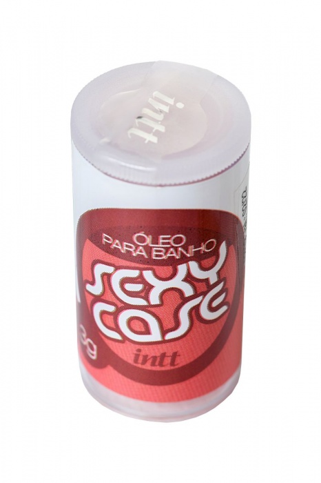 Масло для ванны и массажа SEXY CASE с цветочно-древесным ароматом - 2 капсулы (3 гр.) - INTT - купить с доставкой в Санкт-Петербурге
