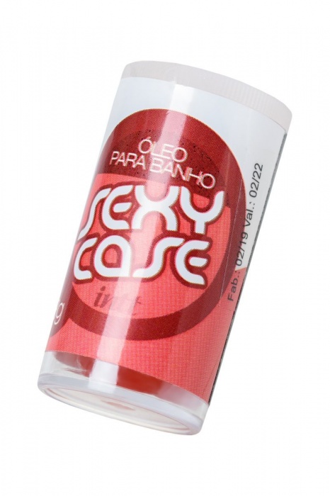 Масло для ванны и массажа SEXY CASE с цветочно-древесным ароматом - 2 капсулы (3 гр.) - INTT - купить с доставкой в Санкт-Петербурге