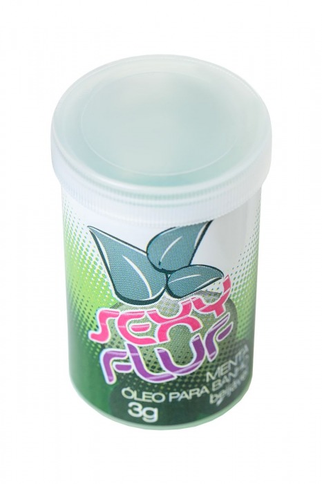 Масло для ванны и массажа SEXY FLUF с мятным ароматом - 2 капсулы (3 гр.) - INTT - купить с доставкой в Санкт-Петербурге