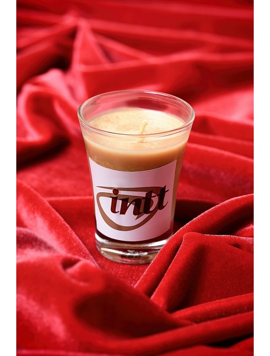 Массажная свеча для поцелуев Nutella с ароматом Нутеллы - 30 гр. - INTT - купить с доставкой в Санкт-Петербурге