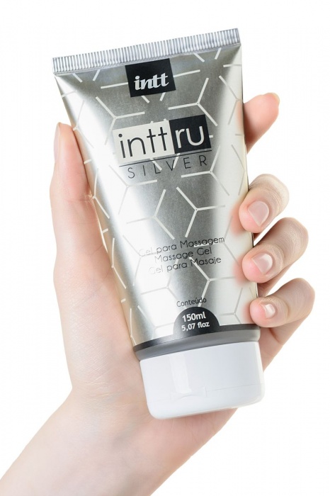 Массажный гель Silver с фруктовым ароматом - 150 мл. - INTT - купить с доставкой в Санкт-Петербурге