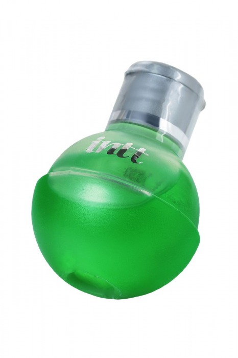 Массажное масло FRUIT SEXY Mint с ароматом мяты и разогревающим эффектом - 40 мл. - INTT - купить с доставкой в Санкт-Петербурге