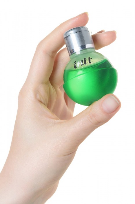 Массажное масло FRUIT SEXY Mint с ароматом мяты и разогревающим эффектом - 40 мл. - INTT - купить с доставкой в Санкт-Петербурге