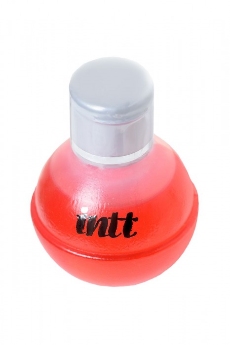 Массажное масло FRUIT SEXY Strawberry   Champagne с ароматом клубники и шампанского - 40 мл. - INTT - купить с доставкой в Санкт-Петербурге