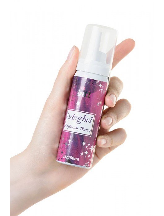 Шипучая массажная пена ANGHEL EXPLOSION PHEROS с охлаждающим эффектом - 50 мл. - INTT - купить с доставкой в Санкт-Петербурге