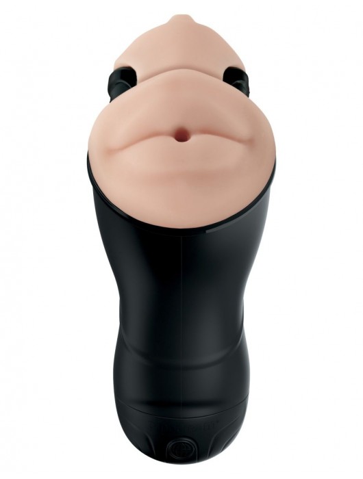 Мастурбатор в колбе с двумя тоннелями Double Penetration Vibrating Stroker - Pipedream - в Санкт-Петербурге купить с доставкой