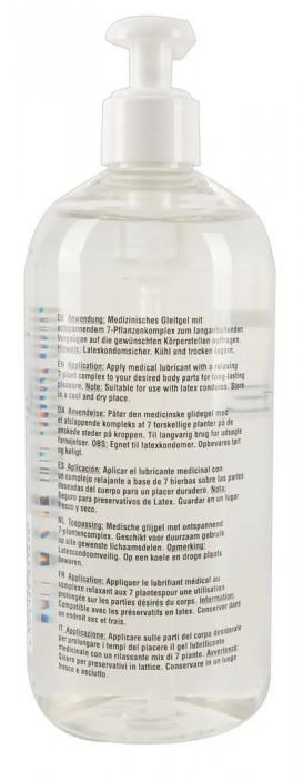 Анальная гель-смазка на водной основе Just Glide Anal - 500 мл. - Orion - купить с доставкой в Санкт-Петербурге