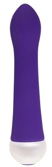 Фиолетовый вибратор Fashion Succubi Caressing Vibe - 14,5 см. - Howells