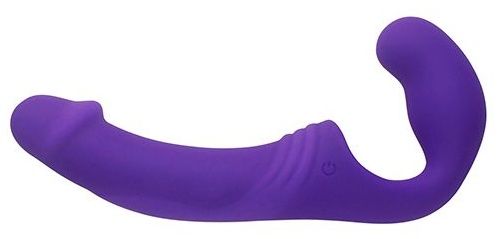 Фиолетовый безремневой вибрострапон - 21,5 см. - Howells - купить с доставкой в Санкт-Петербурге