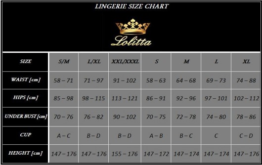 Сексапильный комплект Ensemble - Lolitta купить с доставкой
