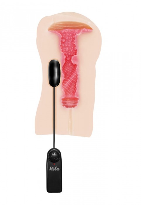 Телесный мастурбатор с вибропулей Sweetest thing - Lola toys - в Санкт-Петербурге купить с доставкой