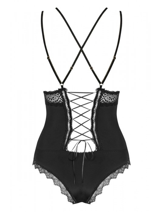 Роскошное женское боди Lolitte на двойных бретелях - Obsessive купить с доставкой