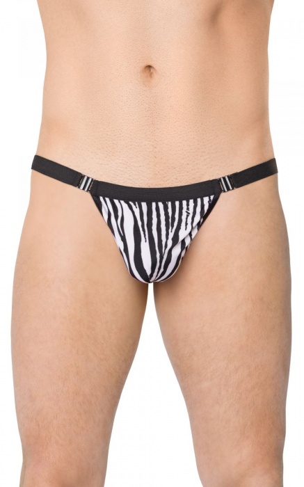 Сексуальные трусы-стринги с анималистическим принтом - SoftLine купить с доставкой