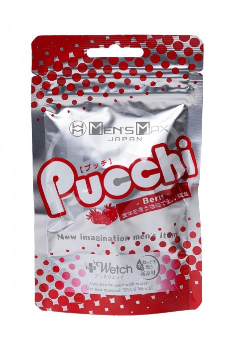 Фигурный мастурбатор MensMax Pucchi - BERRY - Men sMax - в Санкт-Петербурге купить с доставкой