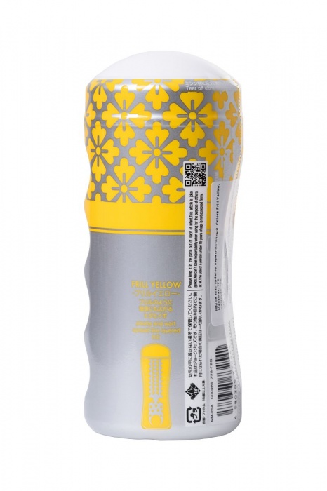 Мультирельефный мастурбатор MensMax Colors - Frill Yellow - Men sMax - в Санкт-Петербурге купить с доставкой