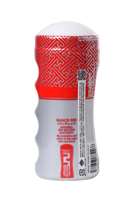 Мультирельефный мастурбатор MensMax Colors - Branch Red - Men sMax - в Санкт-Петербурге купить с доставкой