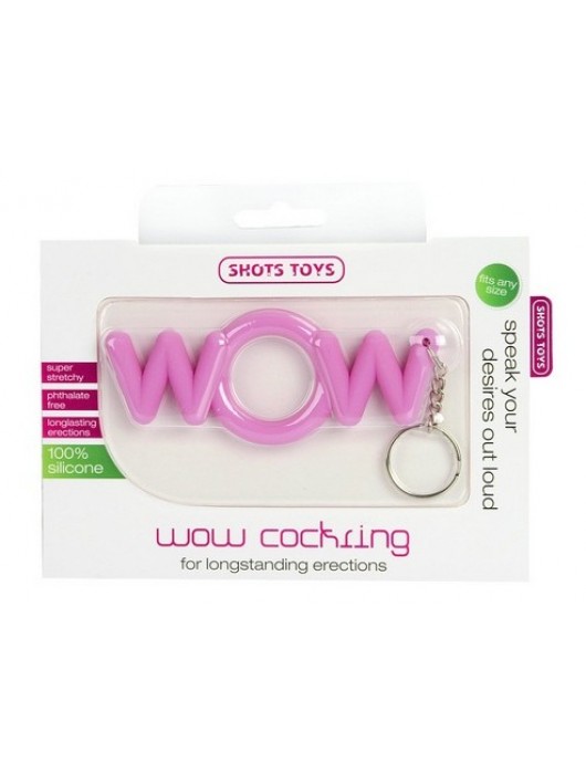 Эрекционное кольцо WOW Cocking - Shots Media BV - в Санкт-Петербурге купить с доставкой