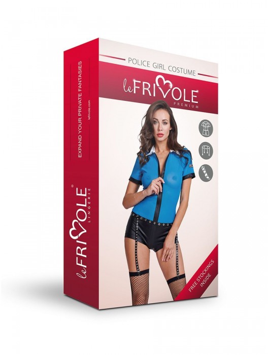 Оригинальный костюм-боди полицейского - Le Frivole купить с доставкой