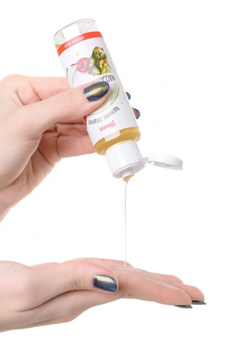 Масло для массажа «Массажный коктейль» с ароматом пина колады - 50 мл. - ToyFa - купить с доставкой в Санкт-Петербурге