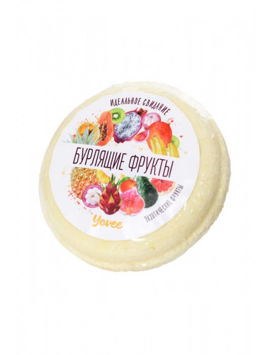 Бомбочка для ванны «Бурлящие фрукты» с ароматом экзотических фруктов - 70 гр. -  - Магазин феромонов в Санкт-Петербурге
