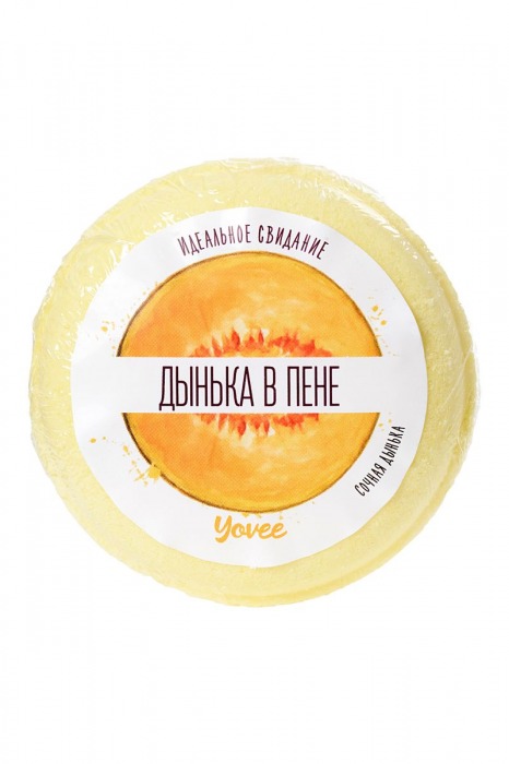 Бомбочка для ванны «Дынька в пене» с ароматом сочной дыни - 70 гр. -  - Магазин феромонов в Санкт-Петербурге