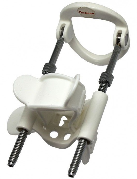 Белый удлинитель пениса Extender - Eroticon - в Санкт-Петербурге купить с доставкой