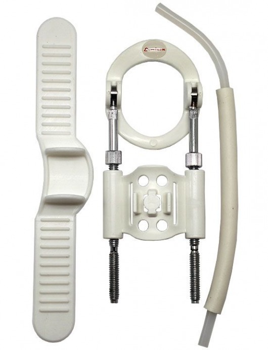 Белый удлинитель пениса Extender - Eroticon - в Санкт-Петербурге купить с доставкой