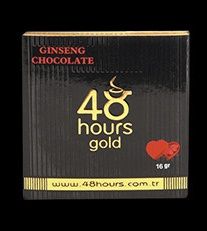 Возбуждающий шоколад 48 hours gold - 16 гр. - 48 Hours - купить с доставкой в Санкт-Петербурге